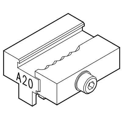 ADATTATORE A20 X DUPLICATRICE TRIAX - SILCA - Vista Principale