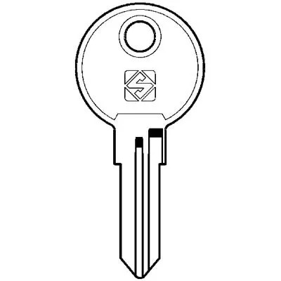 CHIAVE PIATTA ABUS AB43 - SILCA - Vista Principale
