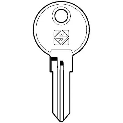 CHIAVE PIATTA ABUS AB43R - SILCA - Vista Principale