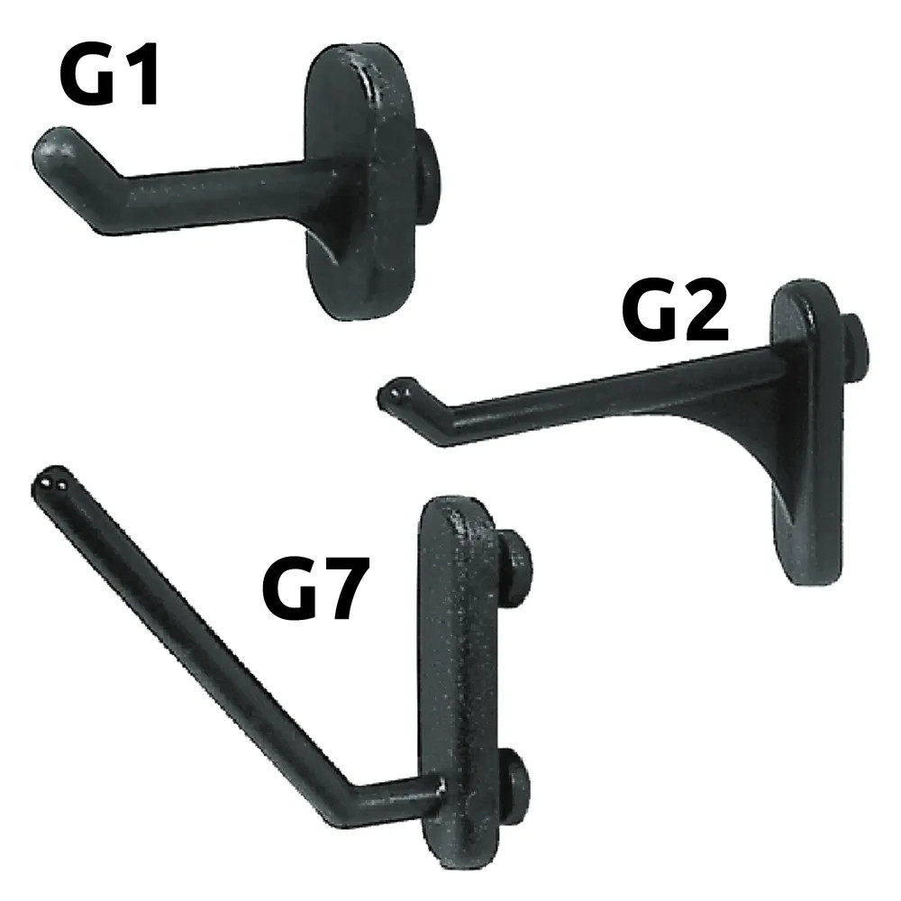 GANCIO IN NYLON PER PANNELLI PORTAUTENSILI - Koncreto - Vista Principale