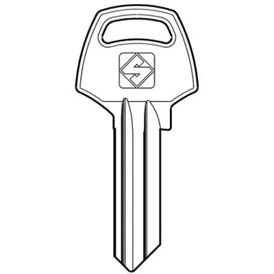 CHIAVE PIATTA CORBIN CB1 - SILCA - Vista Principale