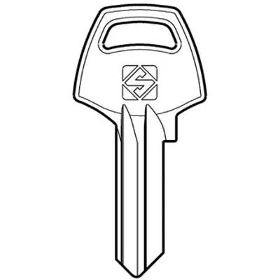 CHIAVE PIATTA CORBIN CB3 SILCA - SILCA - Vista Principale