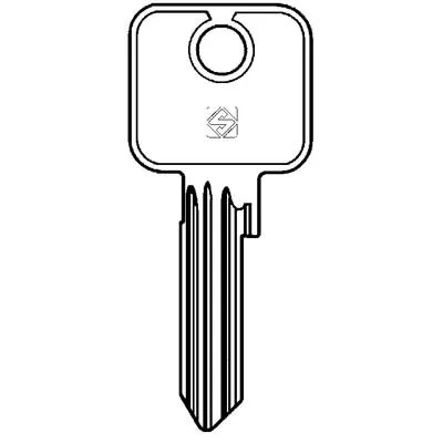 CHIAVE PIATTA CISA CS17R - SILCA - Vista Principale