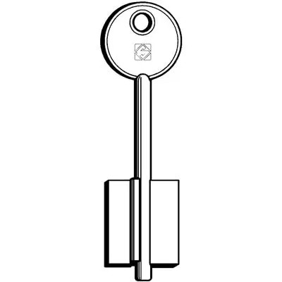 CHIAVE DOPPIA MAPPA MASTER SAFE MIA 5MS3 SILCA - SILCA - Vista Principale