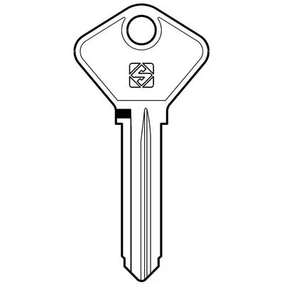 CHIAVE AUTO SAFE GIOBERT AF3A SILCA - SILCA - Vista Principale