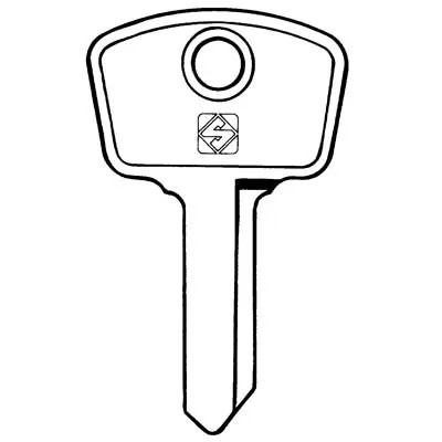 CHIAVE AUTO SAFE GIOBERT AF5D SILCA - SILCA - Vista Principale