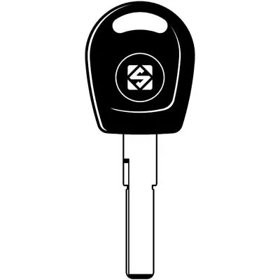 CHIAVE AUTO VOLKSWAGEN HU66P - SILCA - Vista Principale