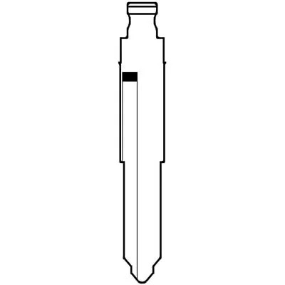 CHIAVE FLIP AUTO YAMAHA YH35RFH - SILCA - Vista Principale