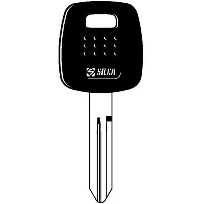 CHIAVE AUTO TRANSPONDER NISSAN NSN14TE - SILCA - Vista Principale