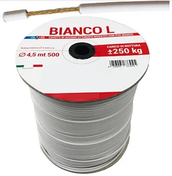 FUNE STENDIBIANCHERIA PVC BIANCONE - Senza Marca - Vista Principale