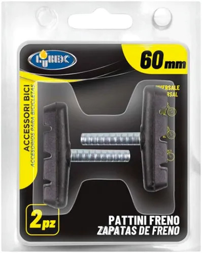 PATTINI FRENO X BICI C/PERNO - Senza Marca - Vista Principale