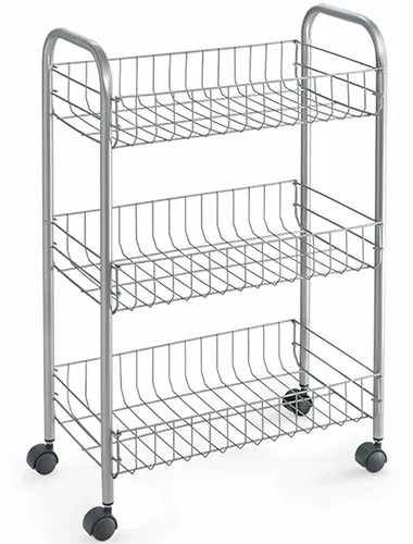 SCAFFALETTO LUGANO ACCIAIO METALTEX - Senza Marca - Vista Principale