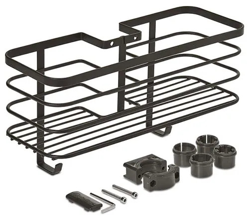 SUPPORTO TUBO DOCCIA METALTEX ORIGIN LAVA NERO - Senza Marca - Vista Principale