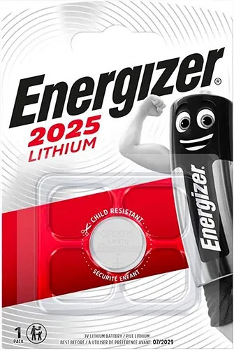 BATTERIE ENERGIZER LITIO PIATTA CR2025 - Senza Marca - Vista Principale
