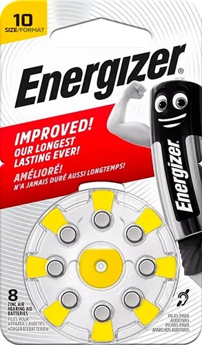 BATTERIE ENERGIZER ACUSTICA A10 GIALLA - Senza Marca - Vista Principale