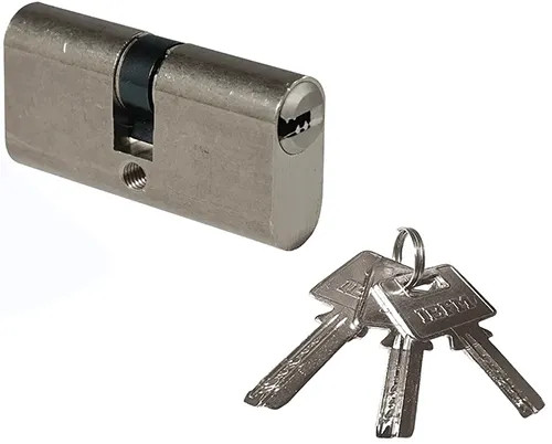 CILINDRO OVALE EUROPEO 27+27MM CROMO SAT IBFM - IBFM - Vista Principale