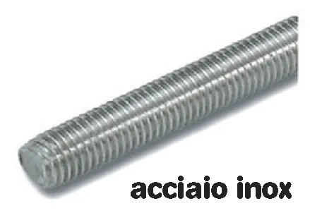 BARRA FILETTATA INOX Ø10MM 1MT DIN975 - Senza Marca - Vista Principale