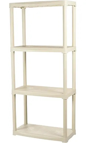 SCAFFALE KIT POLIPROPILENE 4 RIP. - Senza Marca - Vista Principale