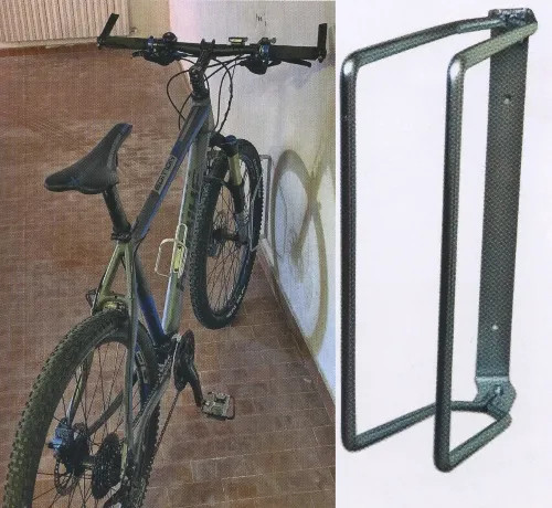 PORTA BICICLETTA A PARTE ACCIAIO ZINCATO - MINUTEX - Vista Principale