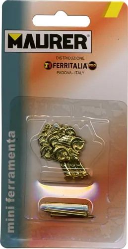 GANCI PER QUADRI FIESOLE ORO MAURER - MAURER