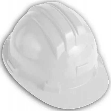 ELMETTO PROTETTIVO IN ABS BIANCO - STAMPLAST - Vista Principale