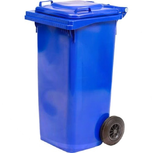 BIDONE X RIFIUTI C/RUOTE 120LT BLU - ICS - Vista Principale