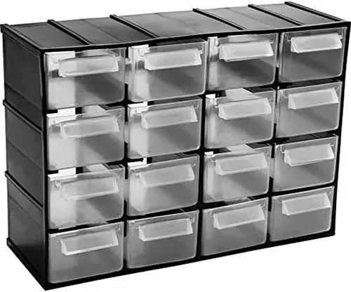 CASSETTIERA PLASTICA ECO 16 POSTI - Senza Marca - Vista Principale