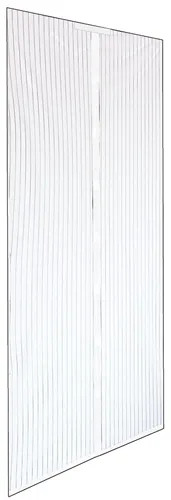 ZANZARIERA C/VELCRO X PORTE BIANCA A STRISCE MAGN. RIDUCIBILE - IRS - Vista Principale