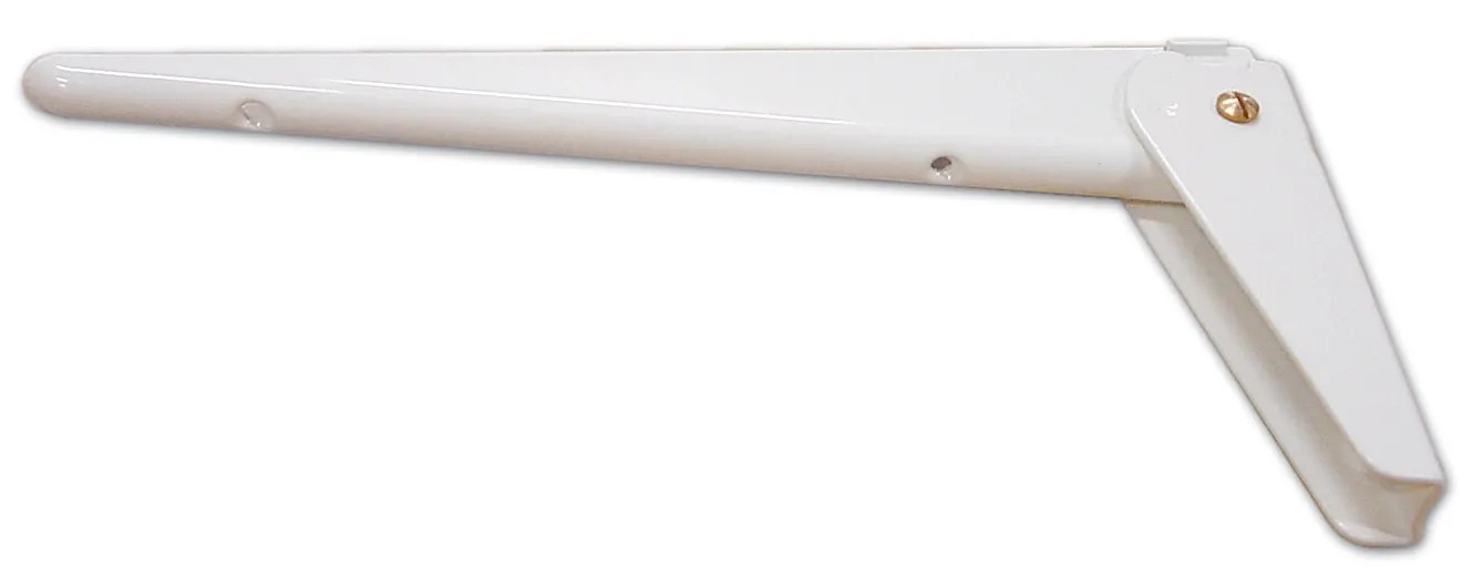 MENSOLA RIBALTABILE ALDEGHI 40CM BIANCA - Senza Marca - Vista Principale