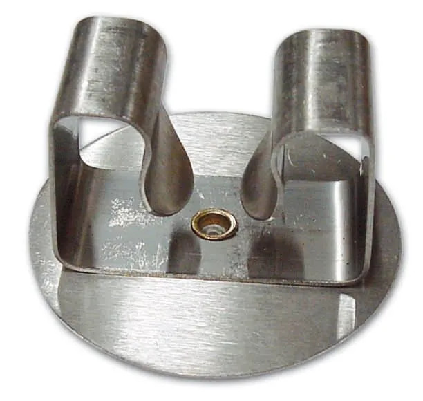 PORTASCOPA ADESIVO INOX C/BASE - Senza Marca - Vista Principale