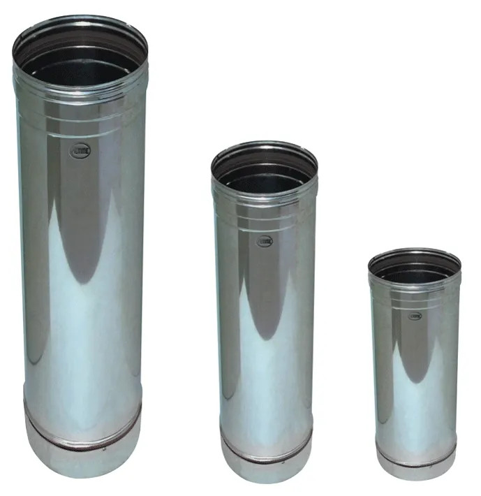 TUBO PER CANNA FUMARIA ACCIAIO INOX - Senza Marca - Vista Principale