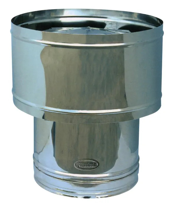 FUMAIOLO A BOTTE PER CANNA FUMARIA ACCIAIO INOX - Senza Marca - Vista Principale