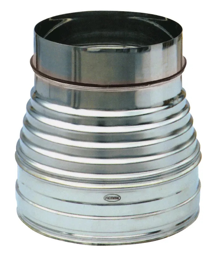RIDUZIONE PER CANNA FUMARIA ACCIAIO INOX - Senza Marca - Vista Principale