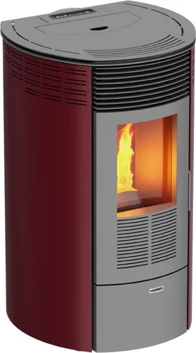 STUFA PELLET MAURER REDONDA BORDEAUX - MAURER - Vista Principale