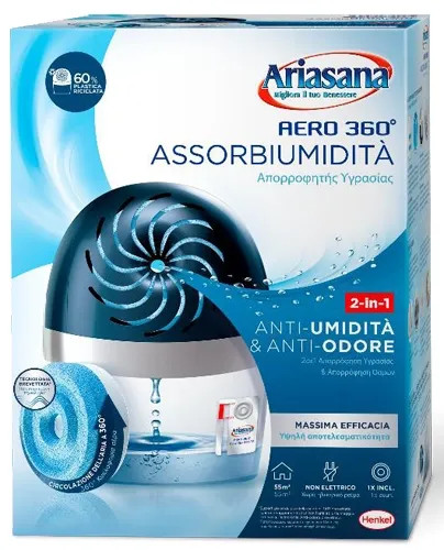 DEUMIDIFICATORE ARIASANA AERO 360° - HENKEL