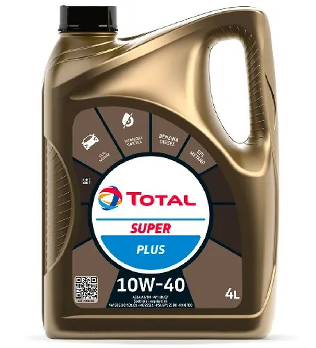 OLIO PER MOTORE AUTO TOTAL 10W40 SUPER PLUS - Senza Marca - Vista Principale