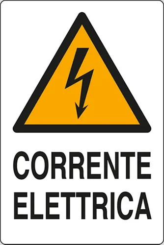 SEGNALETICA SICUREZZA ATTENZIONE CORRENT.ELETTR. - STAMPLAST - Vista Principale
