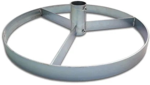 BASE IN ACCIAIO Ø62 CM PER PALO - Senza Marca - Vista Principale