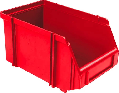 CONTENITORE PLASTICA ROSSO - Senza Marca - Vista Principale