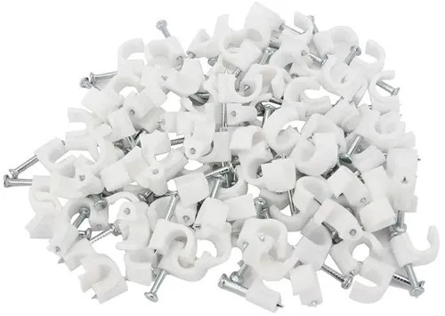 SUPPORTO FISSACAVO 10MM BIANCO - ALLFIX