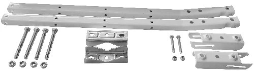 BRACCI STENDIBIANCHERIA PER BALCONE PIEGHEV.BIANCO VERNICIATO - Senza Marca - Vista Principale