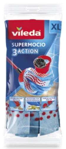 RICAMBIO SUPERMOCIO 3 ACTION VILEDA - Senza Marca
