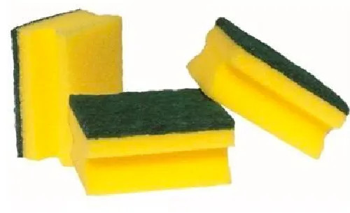 SPUGNE CUCINA ABRASIVA GIALLO VERDE CF - Senza Marca - Vista Principale
