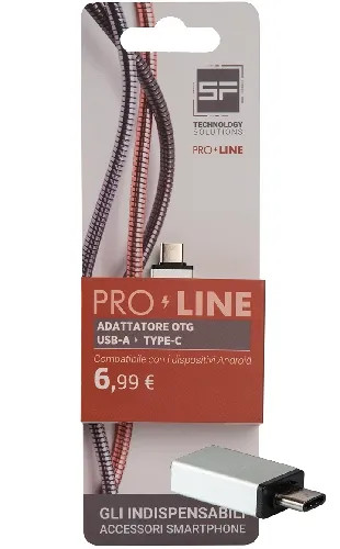 ADATTATORE OTG USB A -TYPE C - SF-SOLUTIONS - Vista Principale