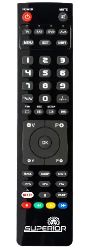TELECOMANDO PER TV 4IN1 PROGRAMMABILE - SUPERIOR - Vista Principale