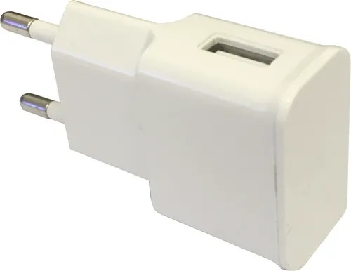 ALIMENTATORE SMARTPHONE 2.1A USB BIANCO BASIC - SF-SOLUTIONS - Vista Principale