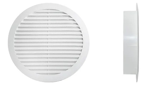 GRIGLIA AERAZIONE IN PLASTICA Ø140 MM - STAMPLAST - Vista Principale