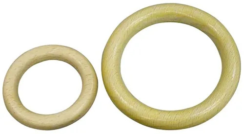 ANELLO SCORRITENDA LEGNO FRASSINO - Senza Marca - Vista Principale