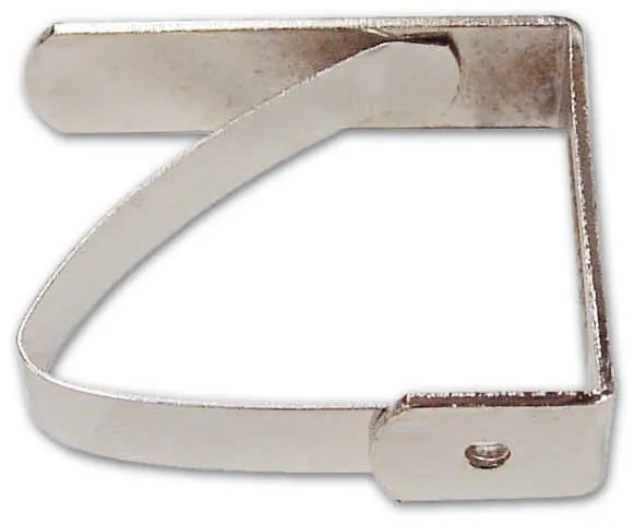 FERMATOVAGLIE CON MOLLA NICHELATO - MINUTEX - Vista Principale