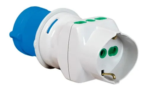 ADATTATORE INDUSTR. 1SPINA+2PRESE - FANTON - Vista Principale